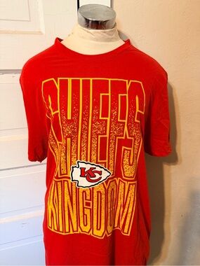 Nike Red Kansas City Chiefs Graphic Short Sleeve Tee